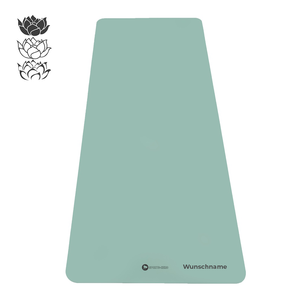 ECO PU Yogamatte Grün aus Naturkautschuk