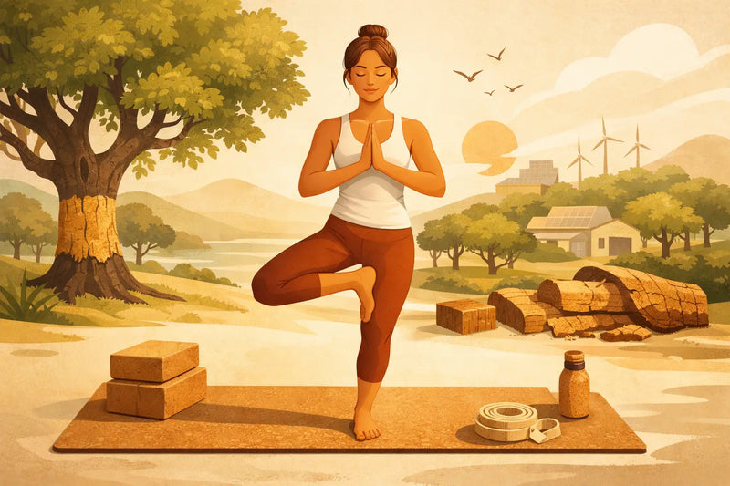 Ist Kork nachhaltig für Yogamatten?