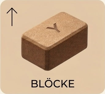 Yoga Block aus Kork