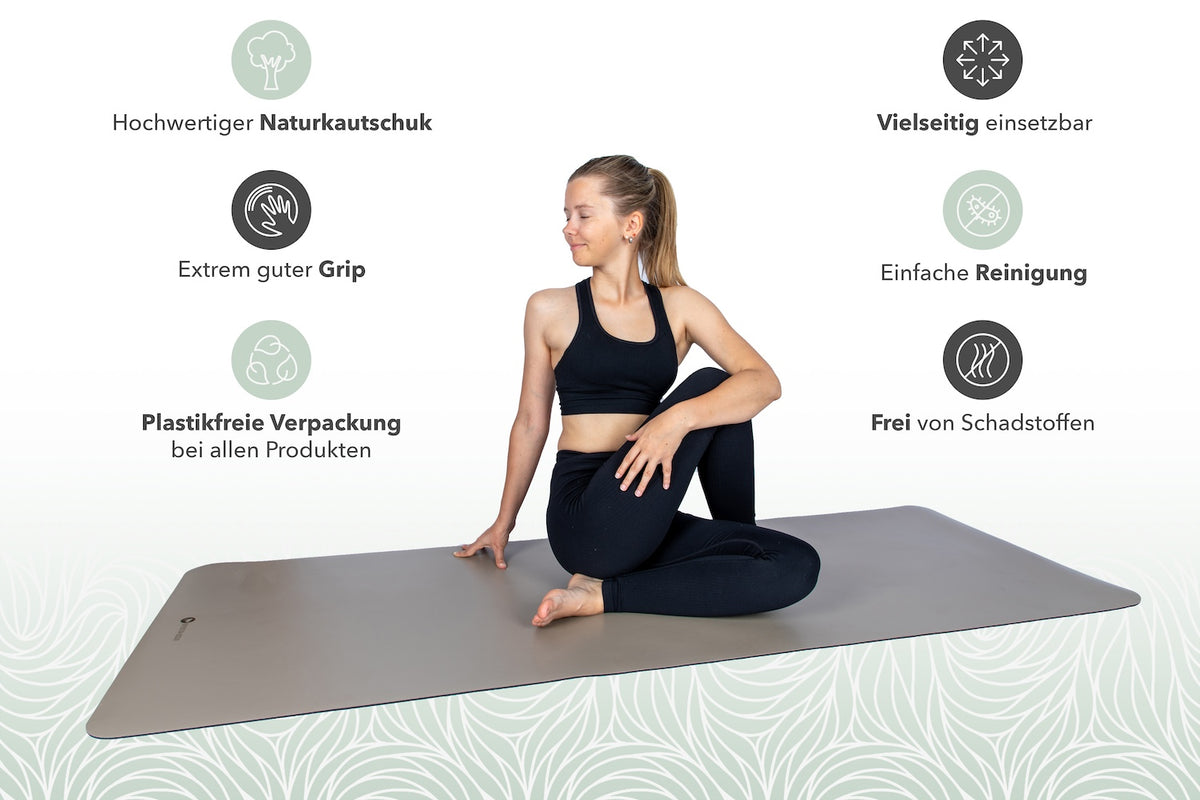 fakten nadine - grafik - eco pu naturkautschuk yogamatte vorteile