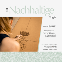 Yogamatte Kork Pure Balance (12 Stk.) 10 + 2 GRATIS - Deine Wunschgravur