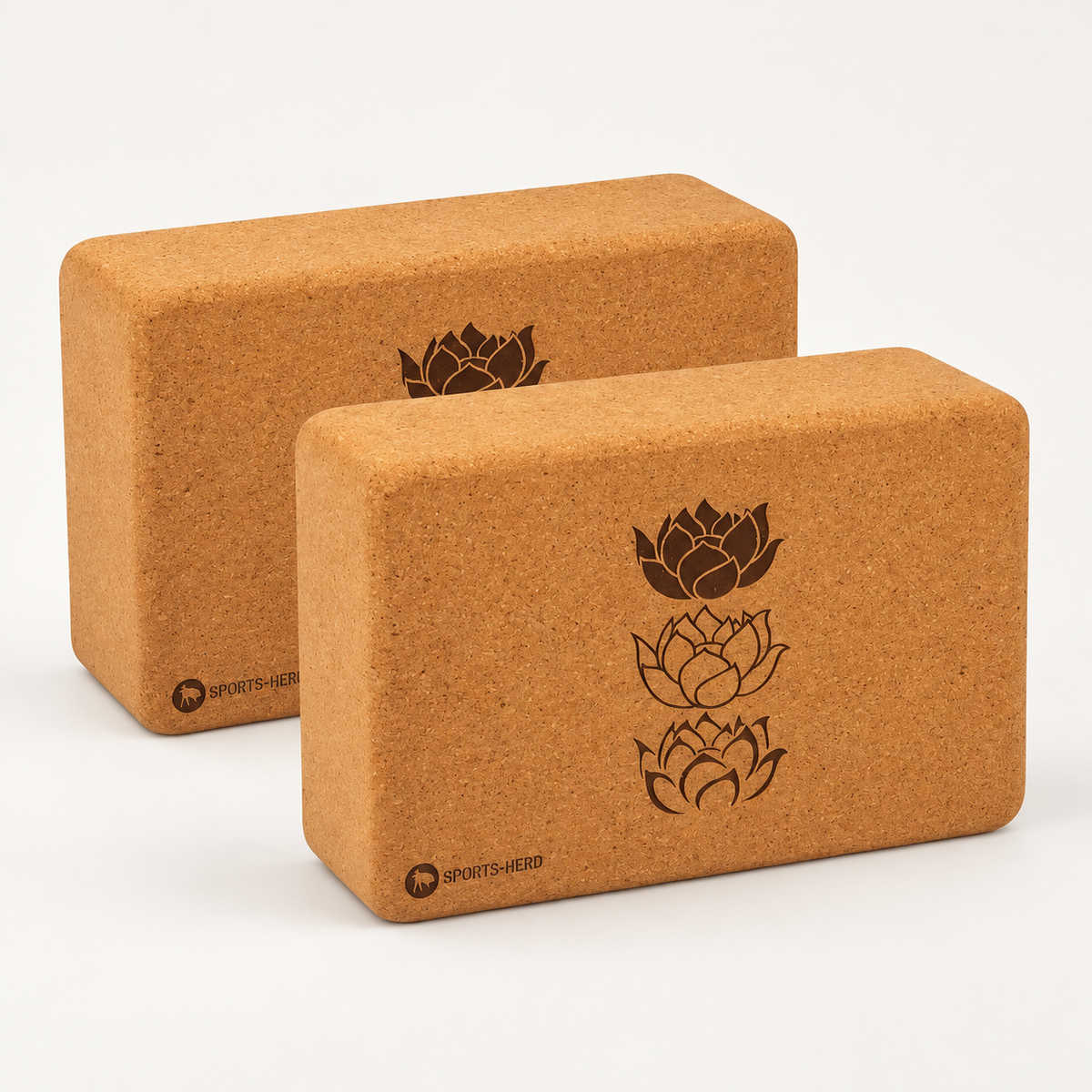 Yogablock Kork im 2er Set - Nicht irgendein Block. Deiner