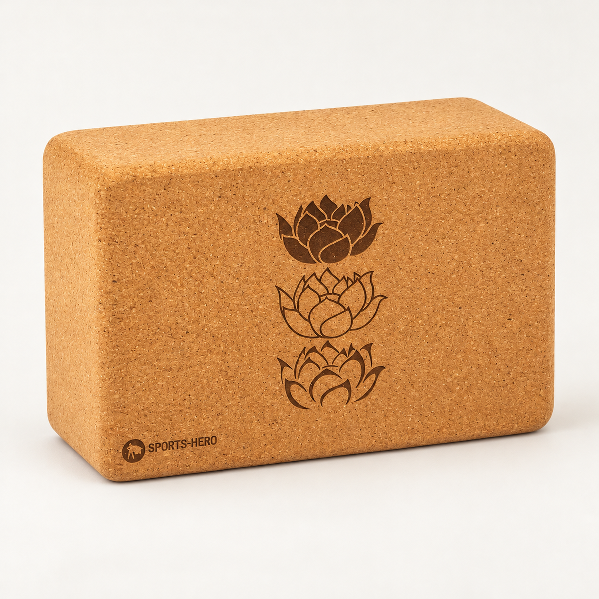 Yoga Block aus Kork - Von wacklig zu stabil