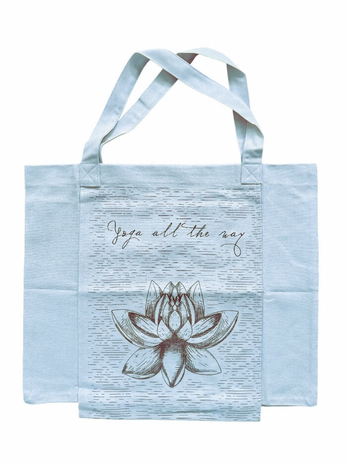 Yoga Tasche aus Baumwolle - Sports-Hero