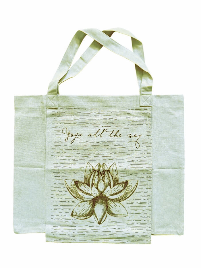 Yoga Tasche aus Baumwolle - Sports-Hero